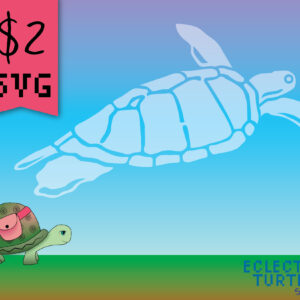 Sea Turtle SVG