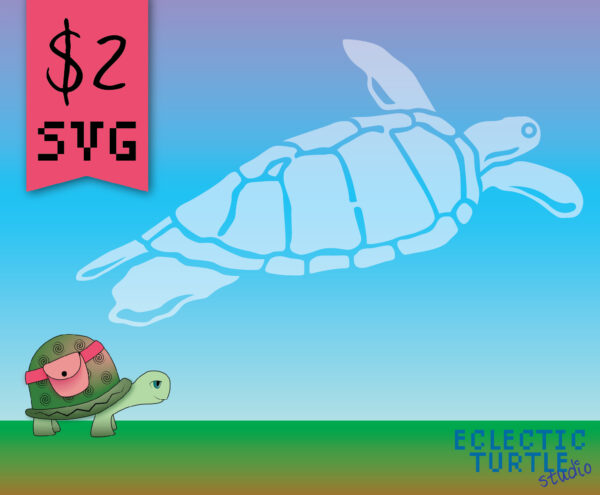 Sea Turtle SVG